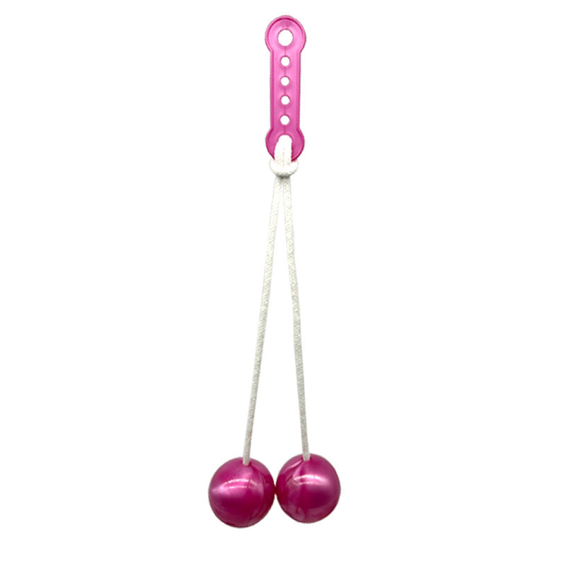 Hot selling pro-clackers ball Promotional Plastic Sound Noise Maker Clacker Toy Mini Click Clack Ball