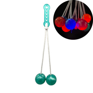 Hot selling pro-clackers ball Promotional Plastic Sound Noise Maker Clacker Toy Mini Click Clack Ball