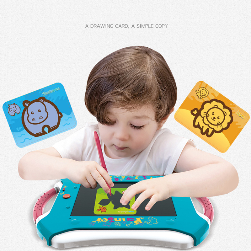 LCD Writing Tablet, 10 Inch Colorful Toddler Doodle Board Drawing Tablet Erasable Reusable Electronic Drawing Pads