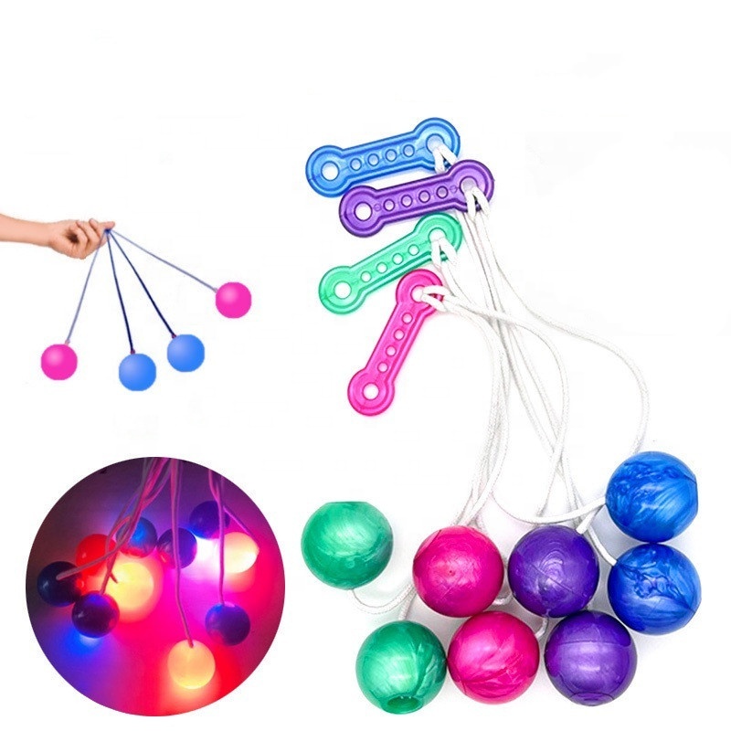 Wholesale plastic sound maker pro-clackers click clack balls clacker balls toys on a string