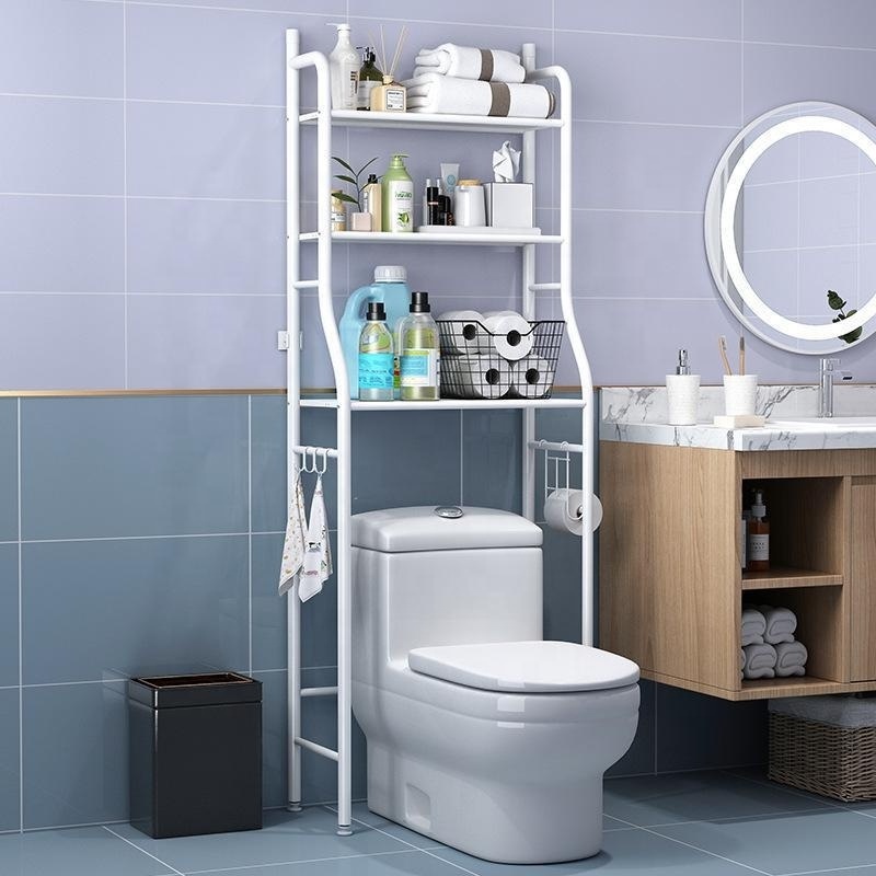 Bathroom Stand Toilet Storage Organizer 3 Tier Toilet Rack