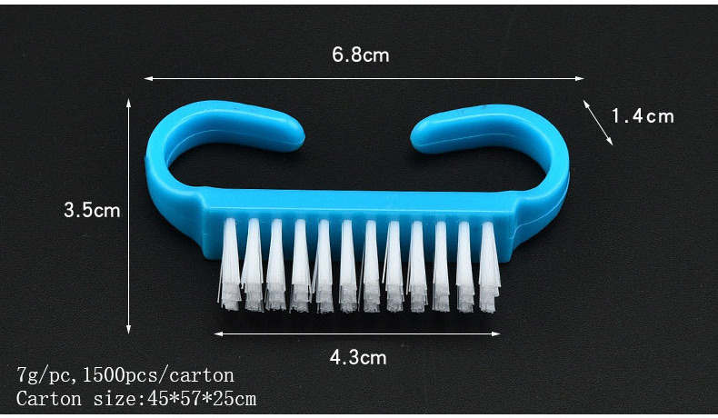 Handle Grip Bulk Nail Scrub Brush for Cleaning Fingernail Brush Pedicure Nail Scrubber for Toes Nails Cleaner