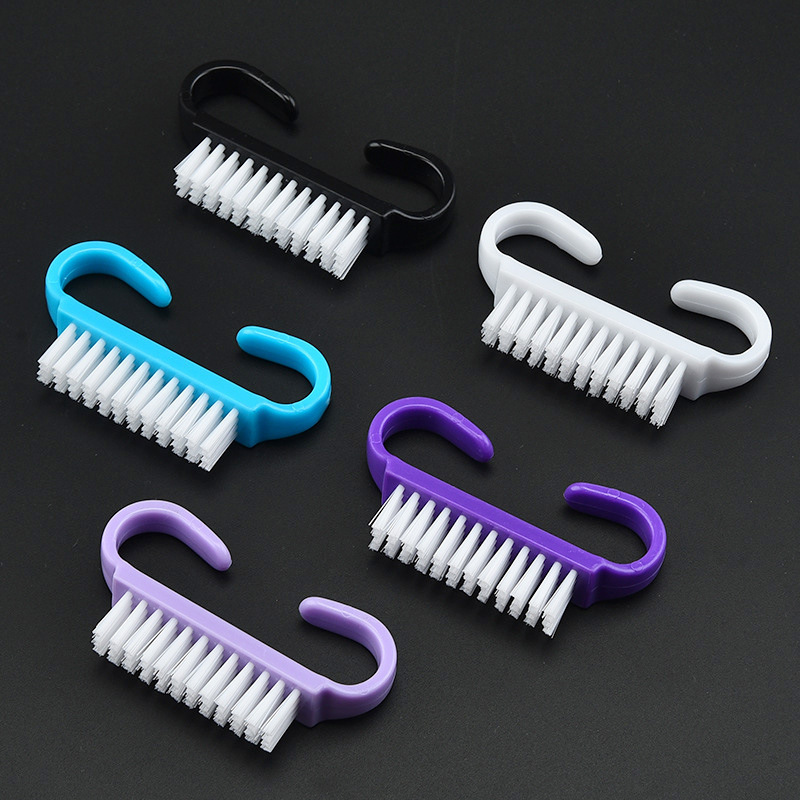 Handle Grip Bulk Nail Scrub Brush for Cleaning Fingernail Brush Pedicure Nail Scrubber for Toes Nails Cleaner