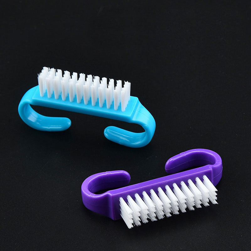 Handle Grip Bulk Nail Scrub Brush for Cleaning Fingernail Brush Pedicure Nail Scrubber for Toes Nails Cleaner