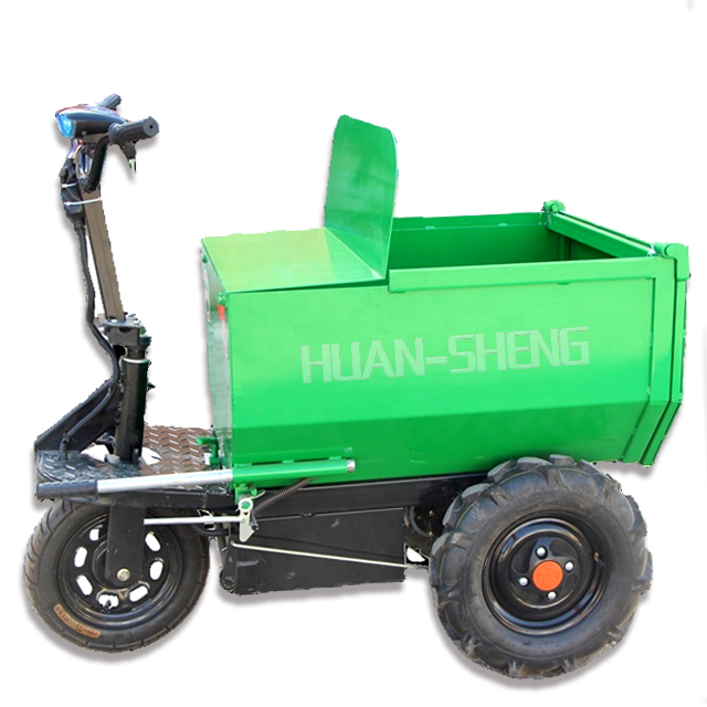 Lowest Price Trolley Electric Dump Bucket Three - Wheel Electric Trolley Manual Engineering Dump Hand Cart