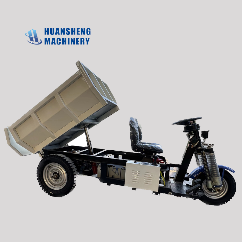 Underground Mining  2 Tons Diesel Tricycle Motorcycle/Construction Mini Dumper