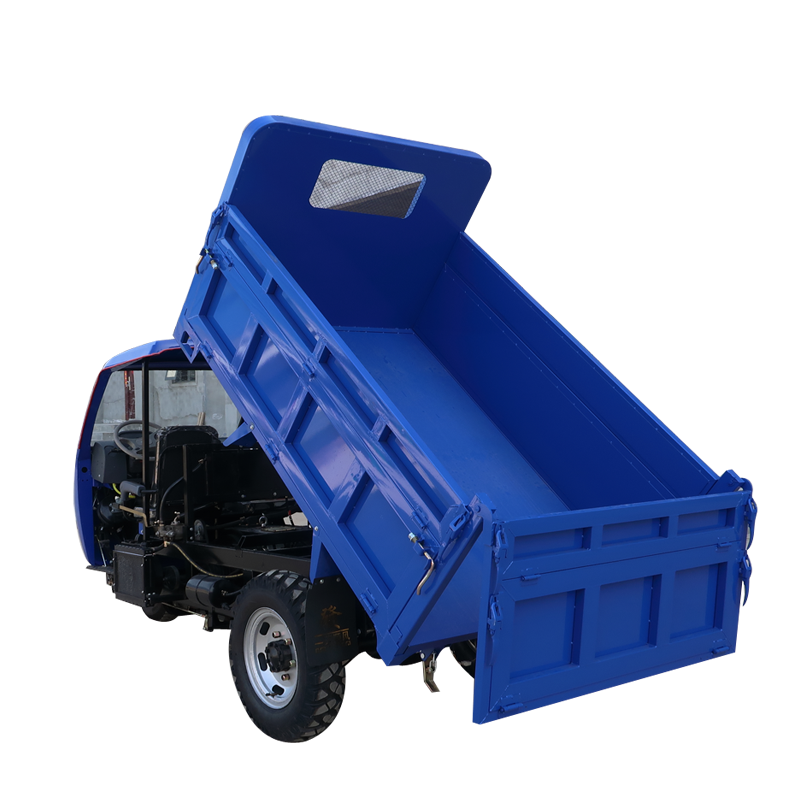 HuanSheng Small Tipper Truck Dimensions 3.8X1.4X1.7m Off Road Tipper Truck 25hp Tipper Truck Engine