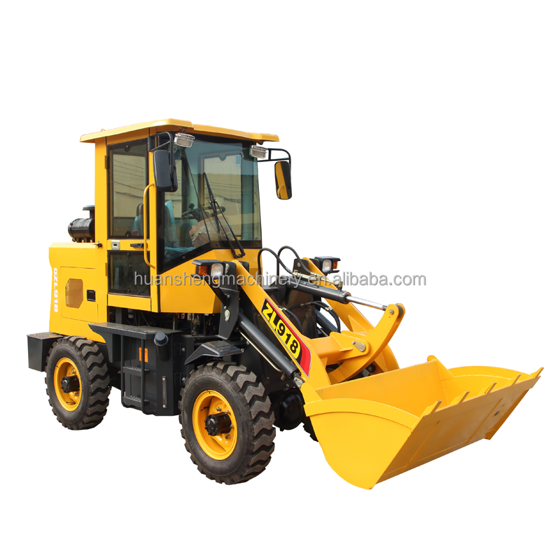 HuanSheng Skidsteer Track Loader Wheel Loader Attachment Snow Blower Skid Steer Loaders For Sale