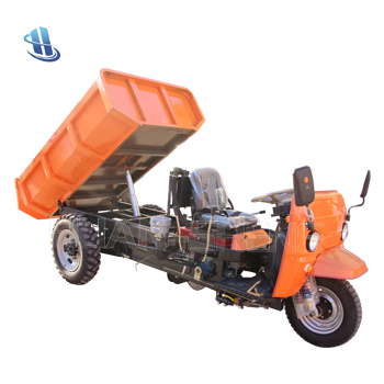 Heavy Carry Load  Tricycle Cargo Truck Farm Cargo  Motor Tricycle Engineering Dump Truck Tricycle