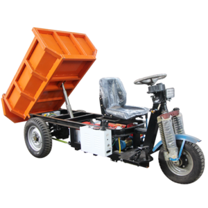 Electric Tricycle Scooter 1.5 ton 4000w Dump Trucks Tipper  Mining  Dumper Truck