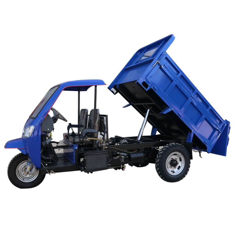 HuanSheng Small Tipper Truck Dimensions 3.8X1.4X1.7m Off Road Tipper Truck 25hp Tipper Truck Engine