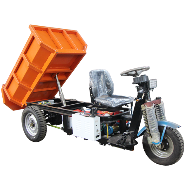 Underground Mining  2 Tons Diesel Tricycle Motorcycle/Construction Mini Dumper