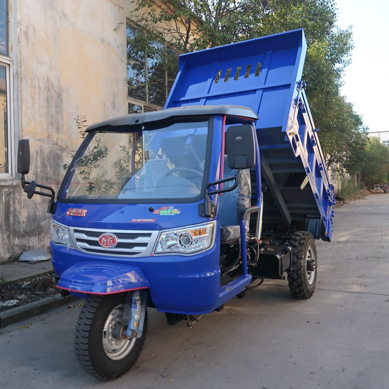 Large Size Diesel Tricycle Cargo 5 Tons Tricycles 3 Tires Tricycle Motorcycle Export To African Market