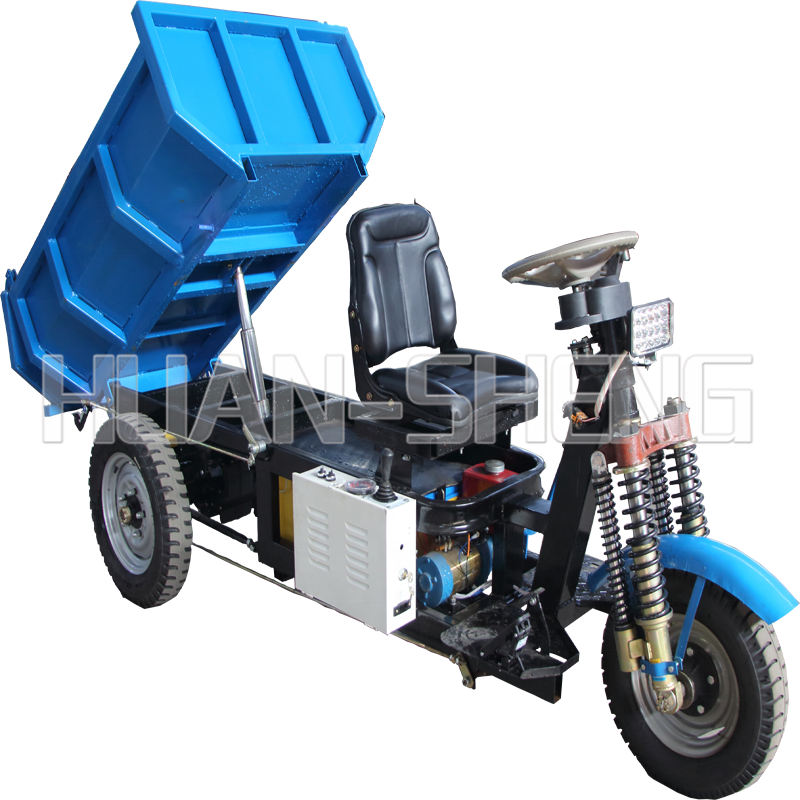 Three Wheels Dumper Mining Safety 3 Wheel Motorcycle Dump Truck for Sale