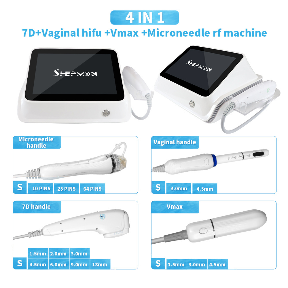 7D Ultramage Wrinkle Remover Treatment 7 Heads Body Shape Sculpt Cellulite Reduction Face Lift Beauty Machine