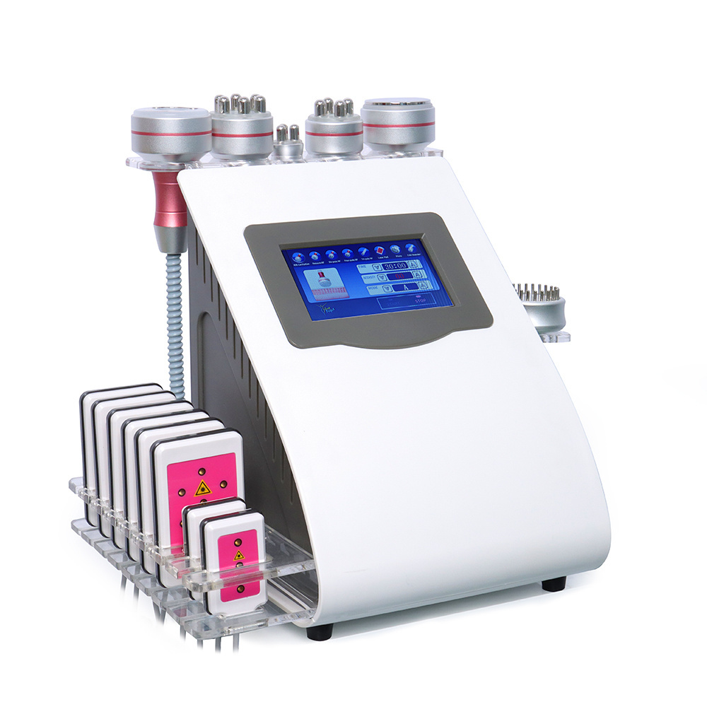 Fast slim 9 in 1 80K cavit Lipo rf cavit slimming machine 80 k professional 6-1