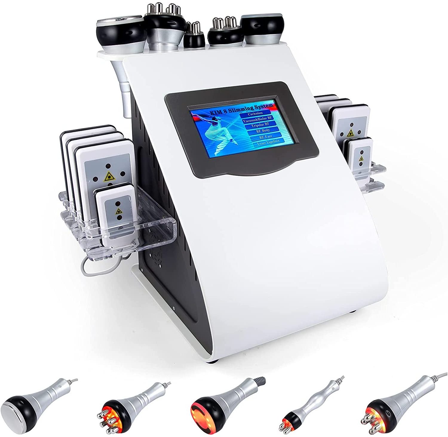 High quality 6 in 1 radiofrecuencia facial y corporal body weight loss machine for cellulite reduction and skin wrinkle removal