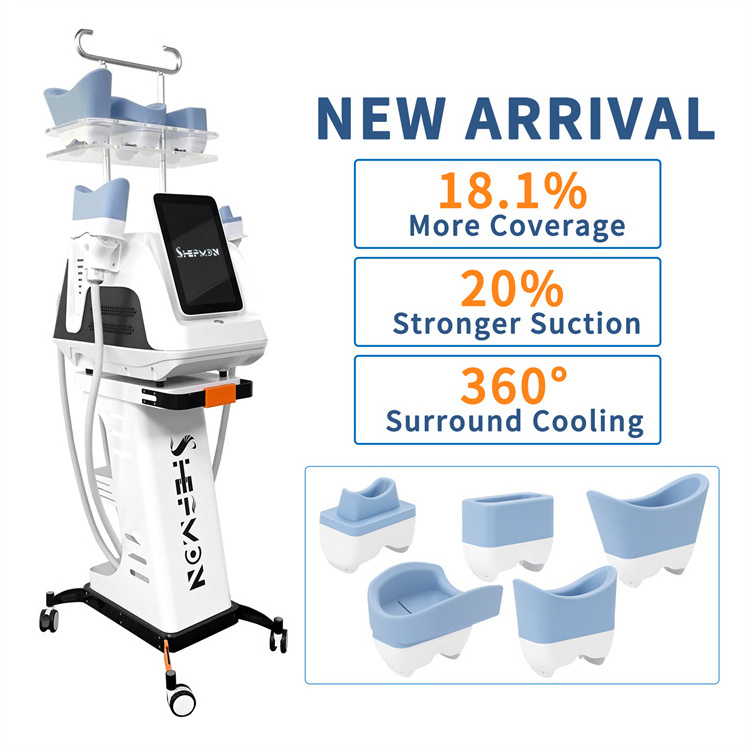 Professional Cool Body Sculpt Machine fat Freezing Machine Criolipolisis 360 Slimming Equipment for Cellulite Removal