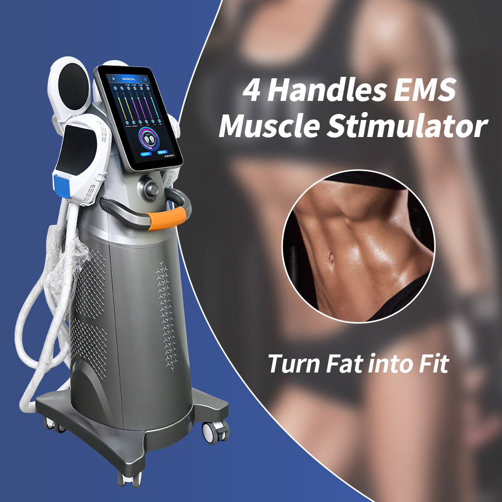 New Products Emslim Neo 4 Handle Ems Slim Neo RF Muscle Sculpting Machine Professional Electronic Muscle Stimulate Machine