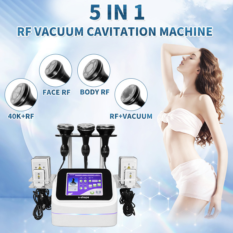 Best selling 40K cavitation vacuum cavitation system face body sculpt muscle building slimming machine