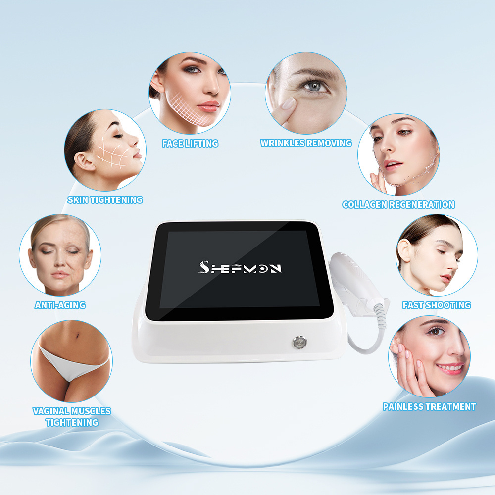 7D Ultramage Wrinkle Remover Treatment 7 Heads Body Shape Sculpt Cellulite Reduction Face Lift Beauty Machine