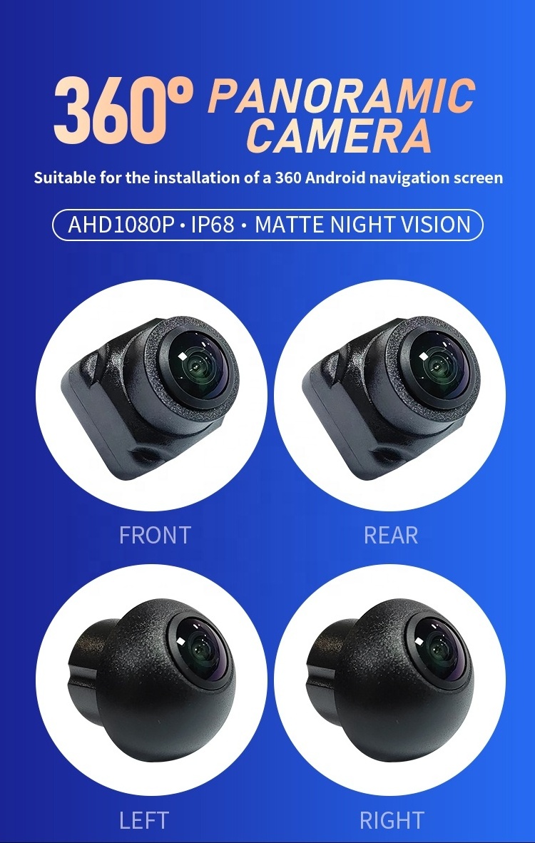 anoramic Surrounding 3d Car 360 Degree Camera Kit Dodge Charger 360 Degree Car Camera Bird's Eye View Sony307 6001 AHD1080P