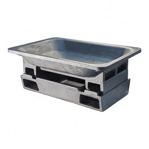 Factory customized Aluminium Casting Dross Pans skim pans slag bin For Aluminium cast house Industry