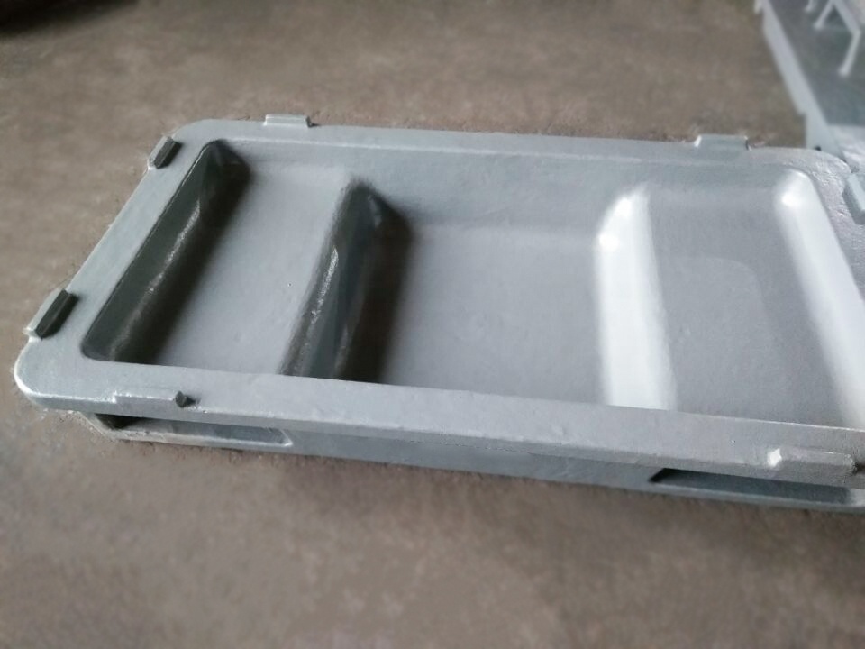 Custom Casti Iron cast steel Aluminum Magnesium Zinc Lead Ingot Mold Sow Mould dross pan dross bin skim pan skim pot