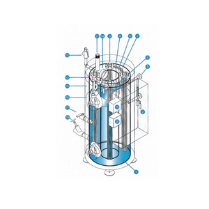 LDR-R Series Vertical Electric Hot Water Boiler Efficient and Reliable Heating Solution