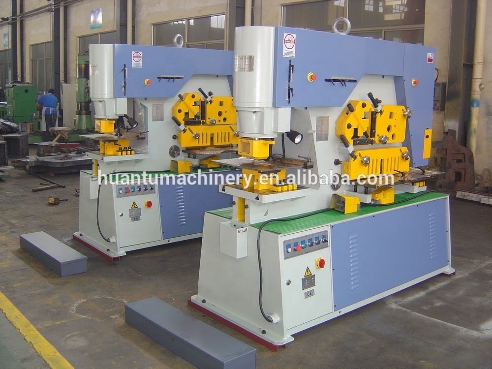 Q35Y Hydraulic Ironworker machine , hydraulic iron punching machine , plate notching machine