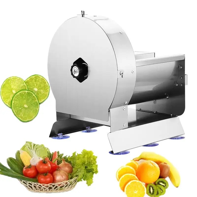 Silaier 2024 Commercial Automatic Slicer for Vegetables and Fruits High Efficiency Industry Vegetable Slicer