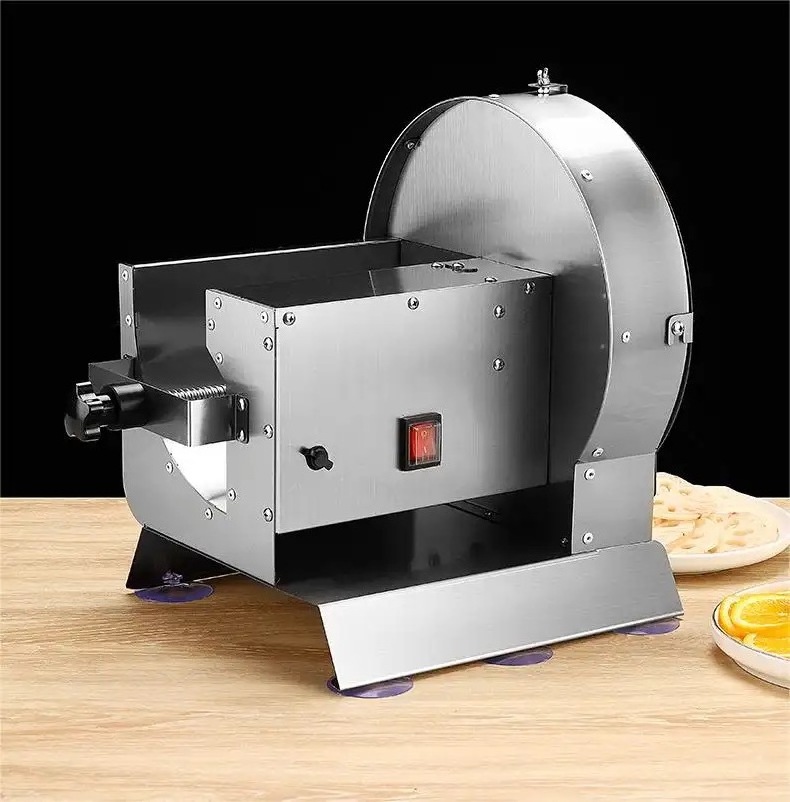 Silaier 2024 Commercial Automatic Slicer for Vegetables and Fruits High Efficiency Industry Vegetable Slicer