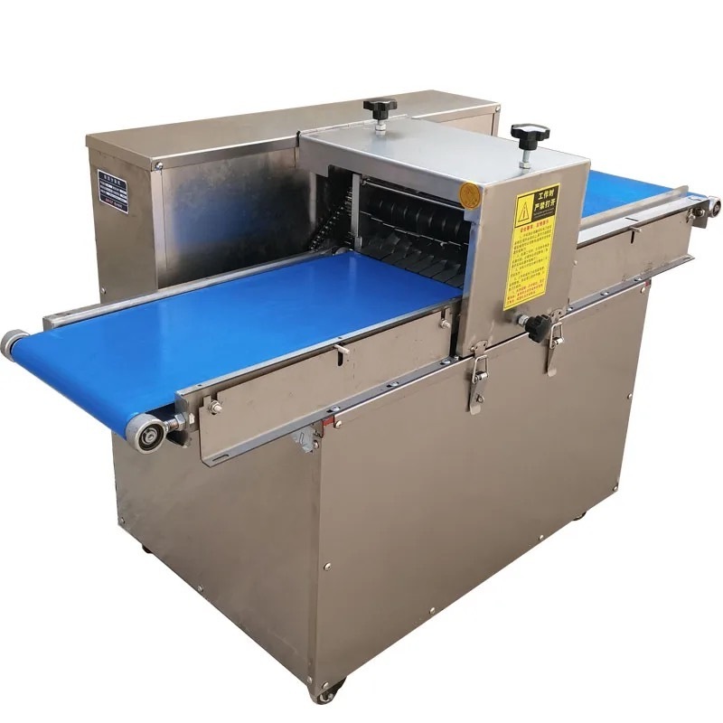 Automatic small meat strips slicing cutting machine Beef Pork Meat Chicken Breast Jerky frozen fresh meat slicer