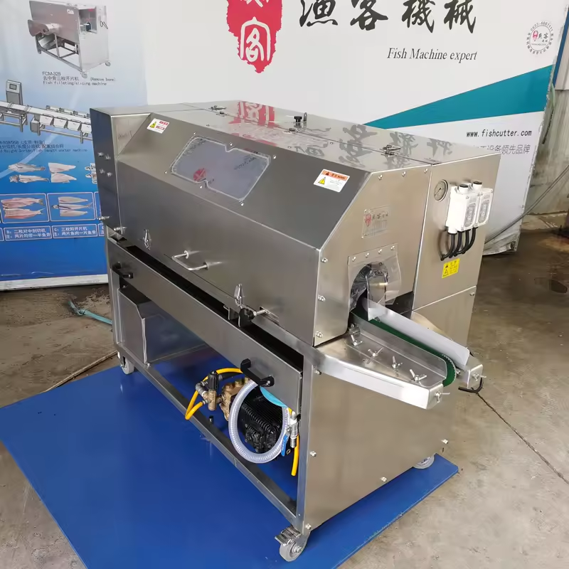 Low price factory wholesale fish processing machinery selling fish fillet cutting fish scale integrated machine