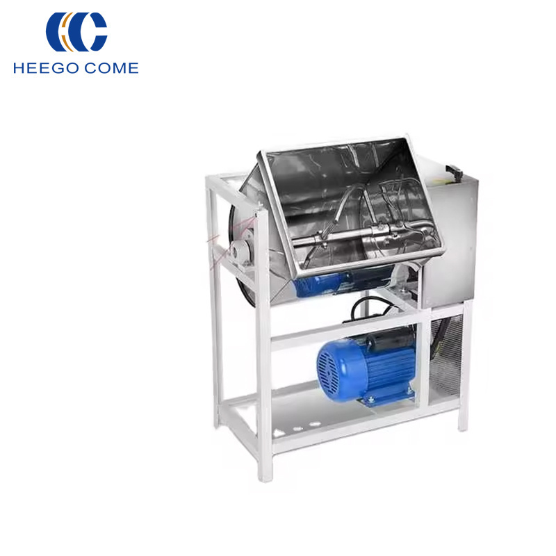 Electric kitchen horizontal flour mixer Meat machine 15kg 25kg 50kg commercial spiral dough mixer