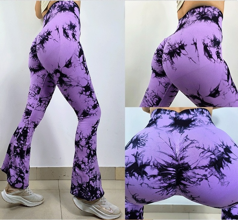 PASUXI Hot Sale Custom Logo Design Girls Watercolor Printed High Waist Leggings Wholesale Casual Workout Leggings For Women