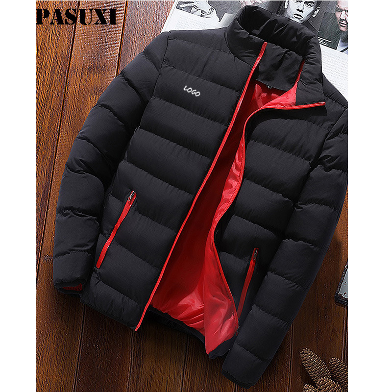 PASUXI Wholesale New Outdoor Clothing Plus Size Men's Cotton Jacket thicken Winter Jacket For Male