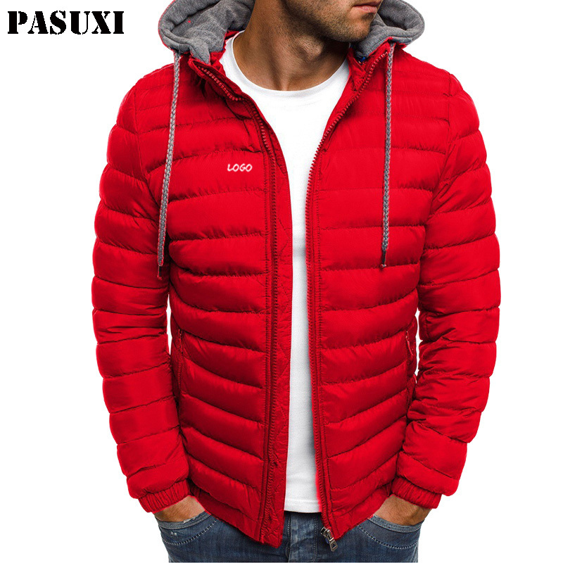 PASUXI New Design Puffer Cotton Jacket Warm Winter Windbreaker Outdoor Padded Coat Puffer Padded Hooded Jacket