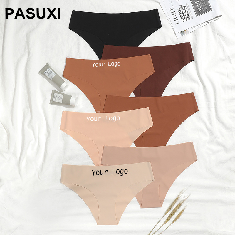 PASUXI Hot Popular Customized Briefs Hipster Underwear Daily Wear Seamless Panties Women's Underwear Thongs