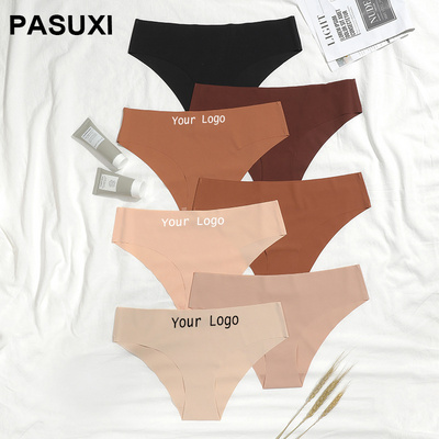 PASUXI Hot Popular Customized Briefs Hipster Underwear Daily Wear Seamless Panties Women's Underwear Thongs