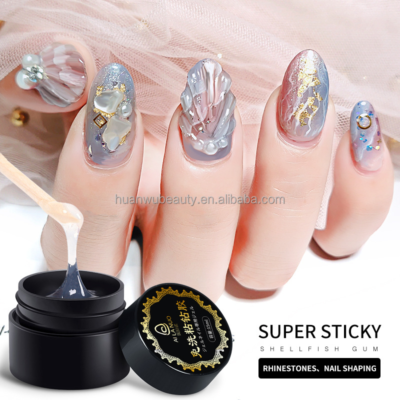 Ready To Ship 8ml Diamond Rhinestone Gem Nail Polish Glue