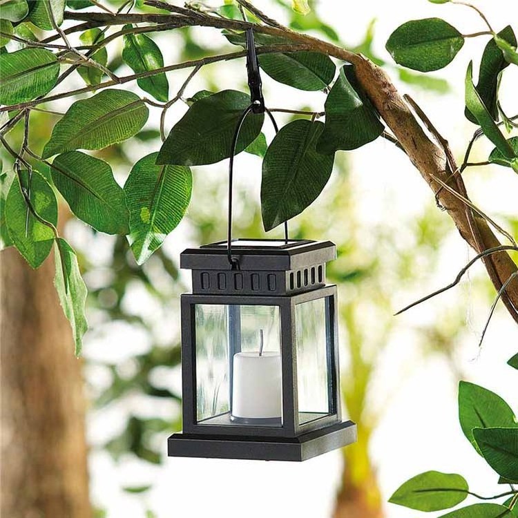 More than 10 years factory experience retro candle solar lantern garden outdoor stake light