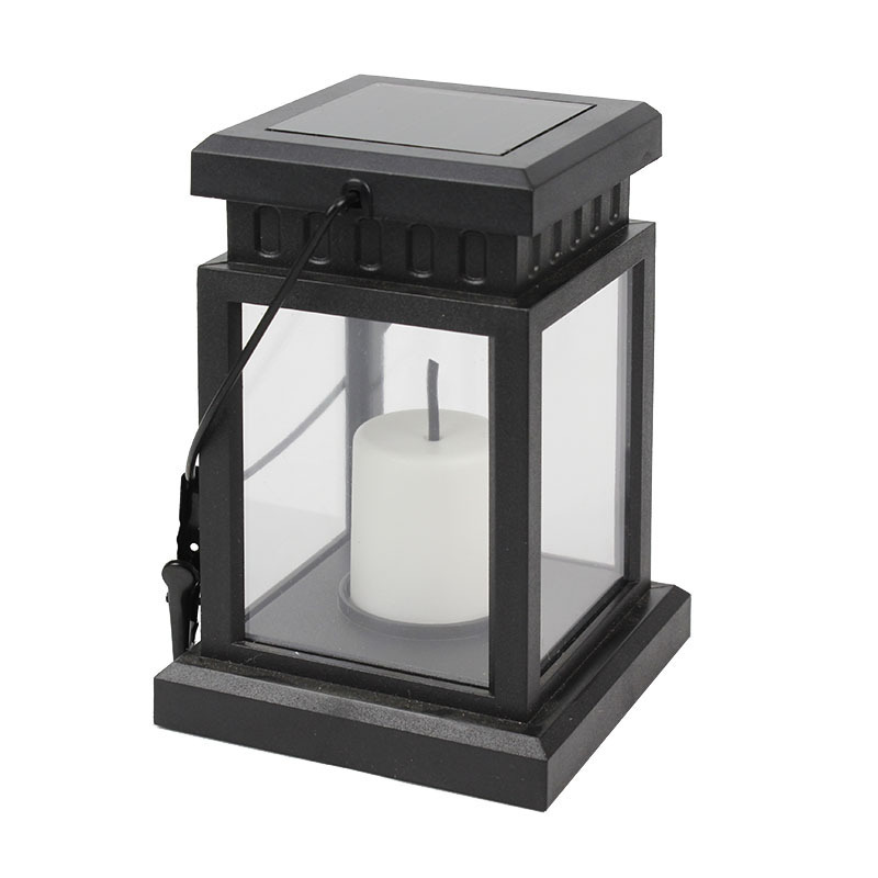 More than 10 years factory experience retro candle solar lantern garden outdoor stake light