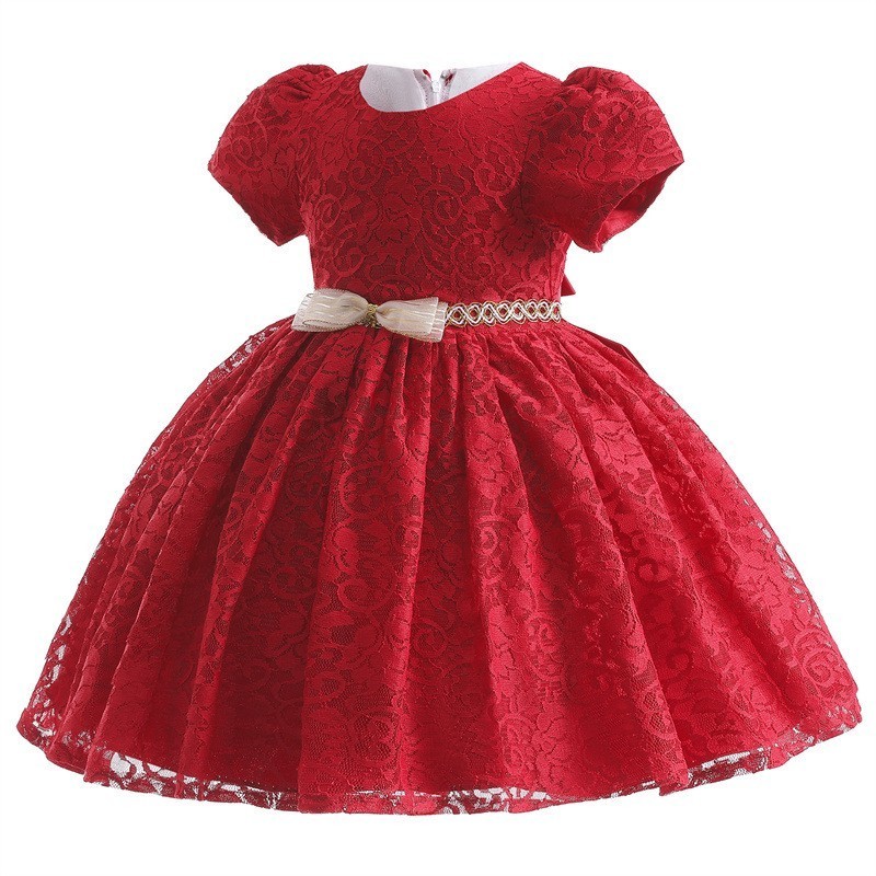 Girl princess dress dress baby first year  Kids Girl Dress