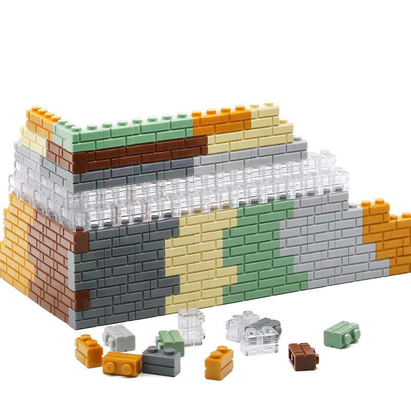 DIY Building Blocks Thick wall Bricks1x2 1x3 1x4  Dots Educational Creative Size Compatible every block toys