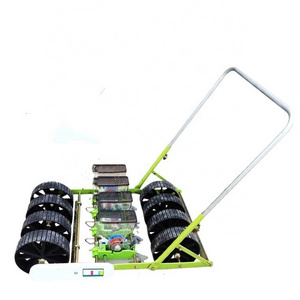 2021 New Model Walk behind hand seed planter for vegetable and beans/onion seed planter