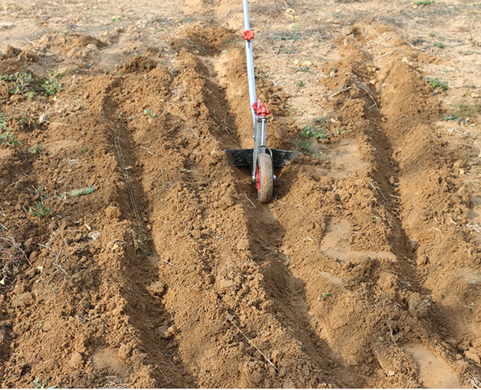 Small Manual tillers and cultivators hand  ridging plough cultivator