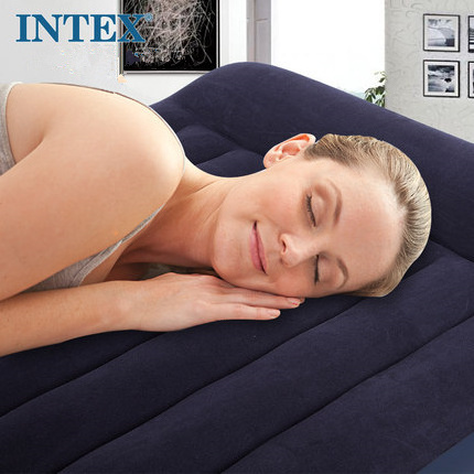 Intex 66770 Pillow Rest Classic Airbed Air Mattress Bed with Built-in Pillow