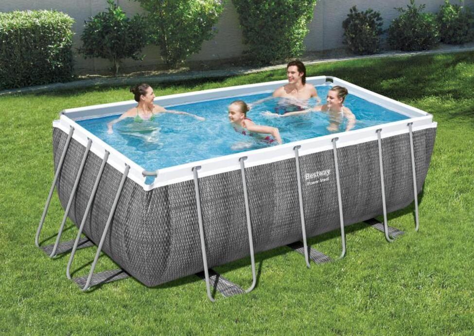 Bestway 56722 Power superior steel design metral above swimming pool