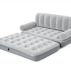 Hot selling Bestway 75073 2 in 1 air sofa bed inflatable sofa cum bed with air pump